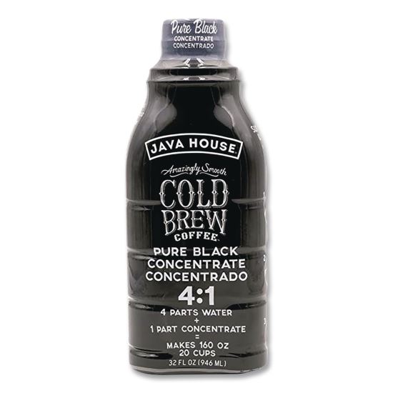 Cold Brew Coffee Concentrate, Pure Black, 32 oz Bottle1