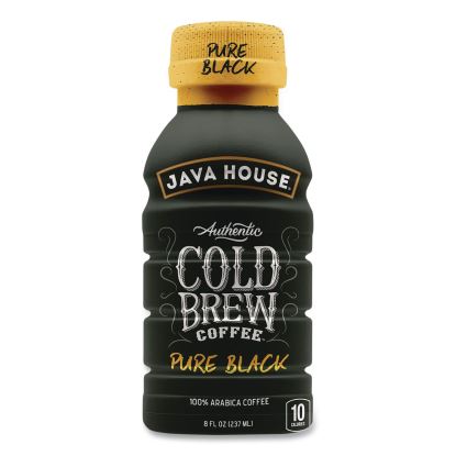 Cold Brew Coffee, Pure Black, 8 oz Bottle, 24/Carton1