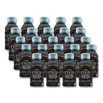 Cold Brew Coffee, Vanilla Latte, 8 oz Bottle, 24/Carton1