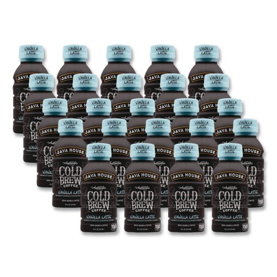 Cold Brew Coffee, Vanilla Latte, 8 oz Bottle, 24/Carton1