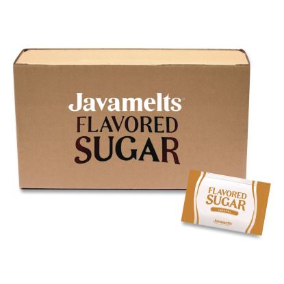 Flavored Sugar, Caramel, 0.08 oz Packet, 1,000/Carton1