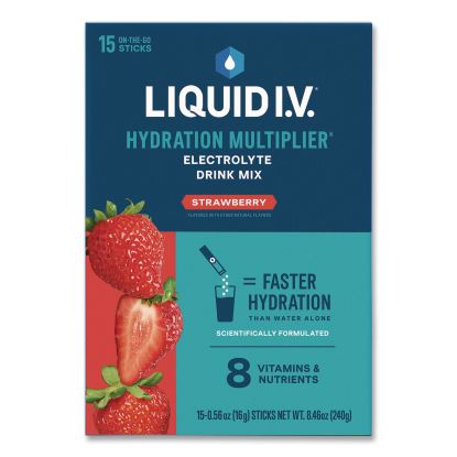 Hydration Multiplier, Strawberry, 0.56 oz Stick, 15/Pack1