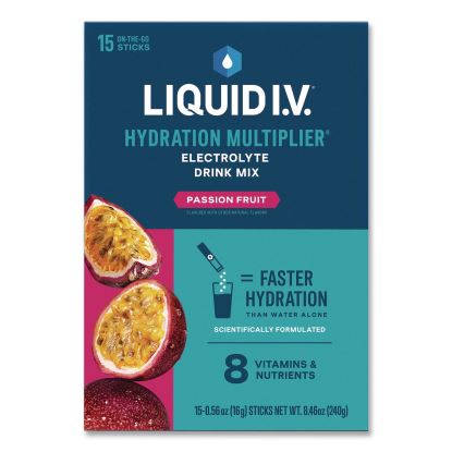 Hydration Multiplier, Passion Fruit, 0.56 oz Stick, 15/Pack1