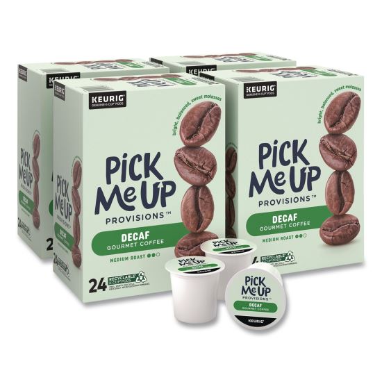 Decaf Coffee K-Cups, Medium Roast, 96/Carton1