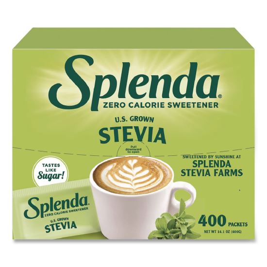 Stevia Sweetener Packet, 0.04 oz, 400/Box1