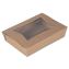 ChampPak Window Carryout Boxes, #2, 7.75 x 5.5 x 1.88, Brown, Paper, 200/Carton1