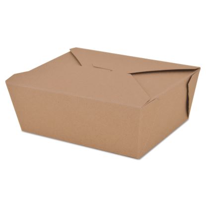 ChampPak Retro Carryout Boxes, #8, 6 x 4.75 x 2 5, Brown, Paper, 300/Carton1