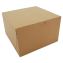 Kraft One-Piece Non-Window Bakery Boxes, 8 x 8 x 5, Brown, Paper, 100/Bundle1
