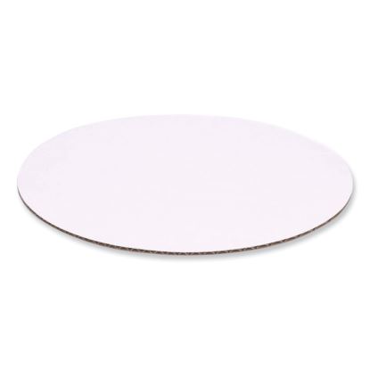 Mottled White Cake Circles, 10" Diameter, White, Paper, 100/Carton1