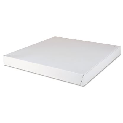 Lock-Corner Pizza Boxes, 18 x 18 x 1.88, White, Paper, 50/Carton1