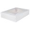 White Window Bakery Boxes with Tuck-in Lid, 19" x 14" x 6.5", White, Paper, 50/Carton1