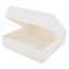 White Window Bakery Boxes with Attached Flip Top, 4-Corner Beers Design, 10 x 10 x 2.5, White, Paper, 200/Carton1