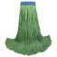 Super Loop Wet Mop Head, Cotton/Synthetic Fiber, 5" Headband, X-Large Size, Green, 12/Carton1