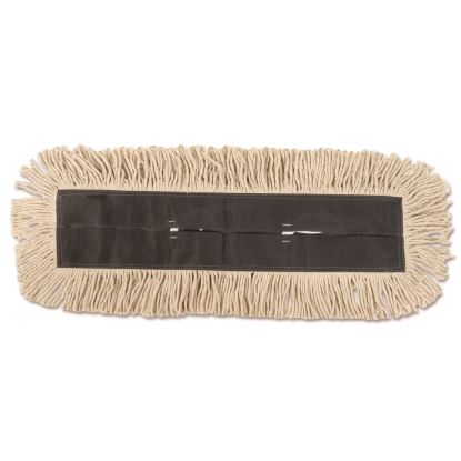 Dust Mop Head, Disposable, 5 x 36, White, 6/Carton1