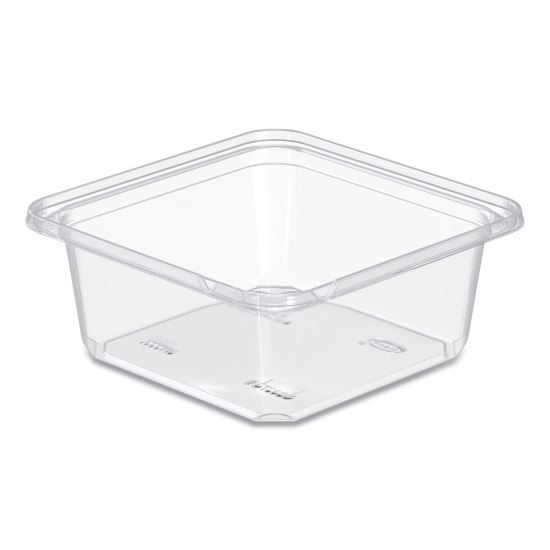 TamperGuard Snack Boxes, 32 oz, 6.3 x 6.3 x 2.6, Clear, Plastic, 300/Carton1