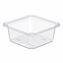 TamperGuard Snack Boxes, 32 oz, 6.3 x 6.3 x 2.6, Clear, Plastic, 300/Carton1