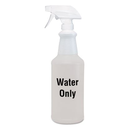 Water Only Spray Bottle, Clear, 32 oz, 12/Carton1