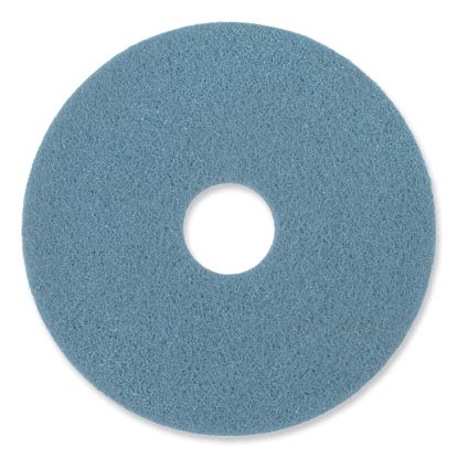 Twister Floor Pad, 20" Diameter, Blue, 2/Carton1