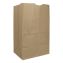 Grocery Paper Bags, 20# Squat Size, 40# Basis Weight, 8.25" x 5.94" x 13.38", Kraft, 1,000/Bundle1