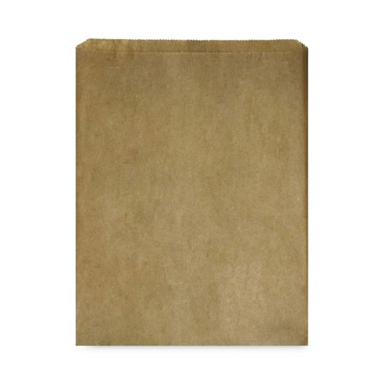Merchandise Bag, 23.5" x 4" x 34", Kraft, 125/Carton1