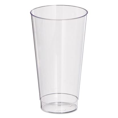 Comet Plastic Tumbler, Squat, 16 oz, Clear, 25/Pack, 20 Packs/Carton1