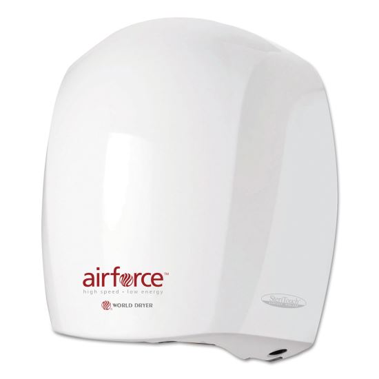 Airforce Hand Dryer, 110 V to 120 V, 10.75 x 9 x 6.5, White1