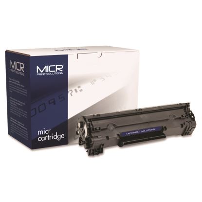 Compatible CB435A(M) (35AM) MICR Toner, 30,000 Page-Yield, Black1