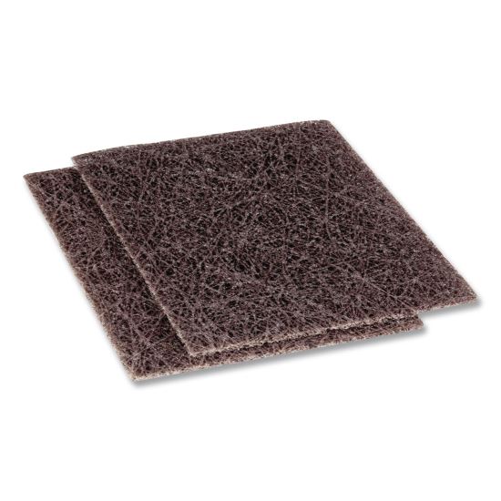 Heavy Duty Griddle Pad, 4.5" x 5.5", 5 mm Thick, Brown, 40/Carton1