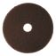 Low-Speed High Productivity Floor Pads 7100, 12" Diameter, Brown, 5/Carton1