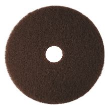 Low-Speed High Productivity Floor Pads 7100, 13" Diameter, Brown, 5/Carton1