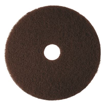 Low-Speed High Productivity Floor Pads 7100, 13" Diameter, Brown, 5/Carton1
