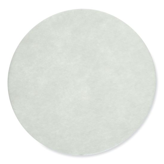 Carpet Bonnet Pad, 20" Diameter, White, 5/Carton1