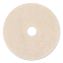 Ultra High-Speed TopLine Floor Burnishing Pads 3200, 17" Diameter, White/Amber, 5/Carton1