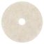 Ultra High-Speed Natural Blend Floor Burnishing Pads 3300, 19" Diameter, White, 5/Carton1