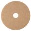 Ultra High-Speed Natural Blend Floor Burnishing Pads 3500, 24" Diameter, Tan, 5/Carton1