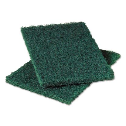 Heavy-Duty Scouring Pad 86, Green, 6 x 9, 6/Pack, 10 Packs/Carton1