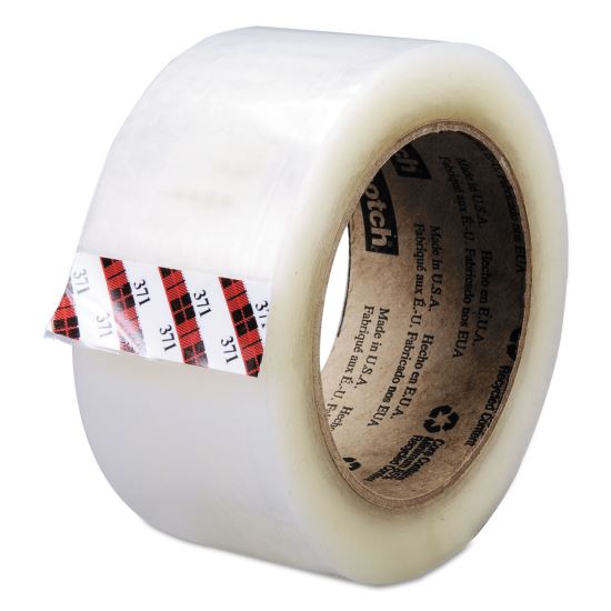 Box Sealing Tape, 3" Core, 48 mm x 100 m, Clear, 36/Carton1