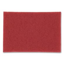 Low-Speed Buffer Floor Pads 5100, 12 x 18, Red, 20/Carton1