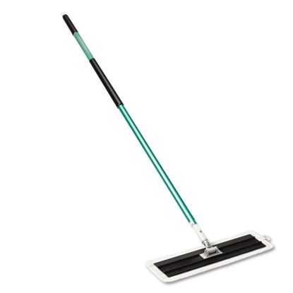 Easy Scrub Flat Mop Tool, 16" Microfiber Head, 54" Green Aluminum Handle1