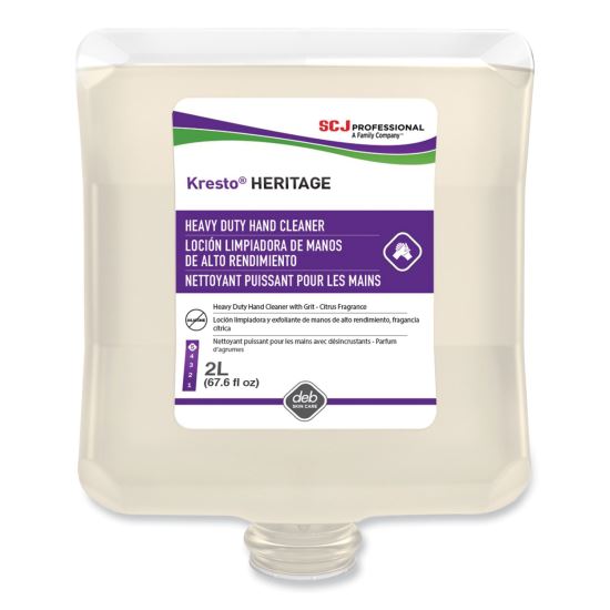 Kresto Heritage Heavy Duty Hand Cleaner Refill, Fresh Scent, 2 L, 4/Carton1