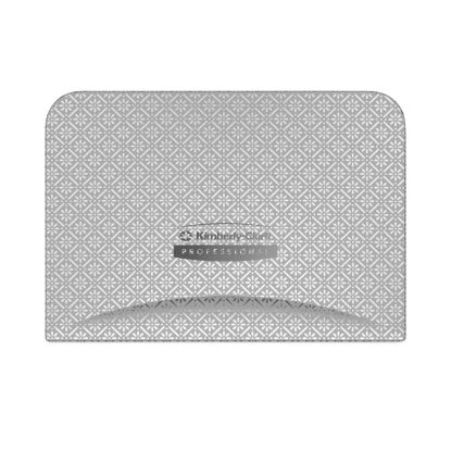 ICON Faceplate for Coreless Standard Roll Toilet Paper Dispenser, 4.25 x 6 x 1.5, Silver Mosaic1