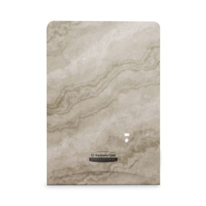 ICON Faceplate for Automatic Soap and Sanitizer Dispenser, 8.25 x 22 x 12.12, Warm Marble1