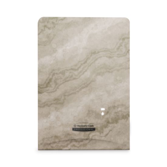 ICON Faceplate for Automatic Soap and Sanitizer Dispenser, 8.25 x 22 x 12.12, Warm Marble1