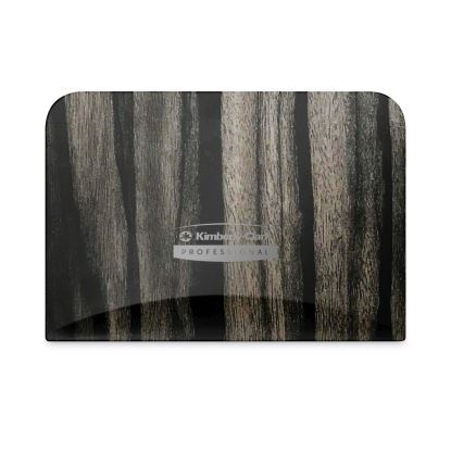 ICON Faceplate for Coreless Standard Roll Toilet Paper Dispenser, 4.25 x 6 x 1.5, Ebony Woodgrain1
