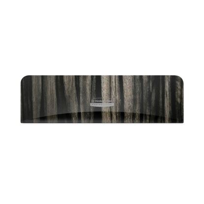 ICON Faceplate for Coreless Standard Roll Toilet Paper Dispenser, 3.56 x 12 x 1.5, Ebony Woodgrain1