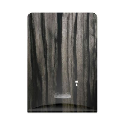 ICON Faceplate for Automatic Soap and Sanitizer Dispenser, 8.25 x 22 x 12.12, Ebony Woodgrain1