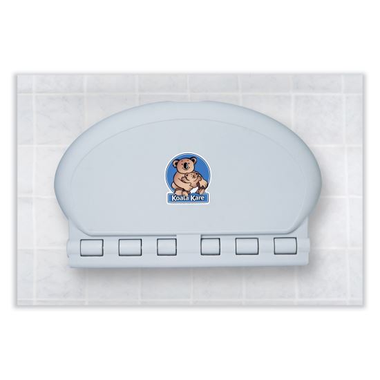 KB208 Oval Wall Mounted, 34 x 21, Gray1