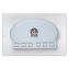 KB208 Oval Wall Mounted, 34 x 21, Gray1