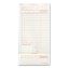 Guest Check Loose-Pack Refill, 15 Lines, Three-Part Carbonless, 4.2 x 8.5, 200 Forms/Pad, 10 Pads/Carton1