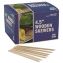 Wooden Skewers, 4.5", White, 10,000/Carton1